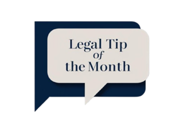 Daudi and Kroll Legal Tip of the Month